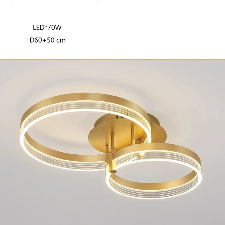 Dico™ | Acryl-Ring-LED-Kronleuchter