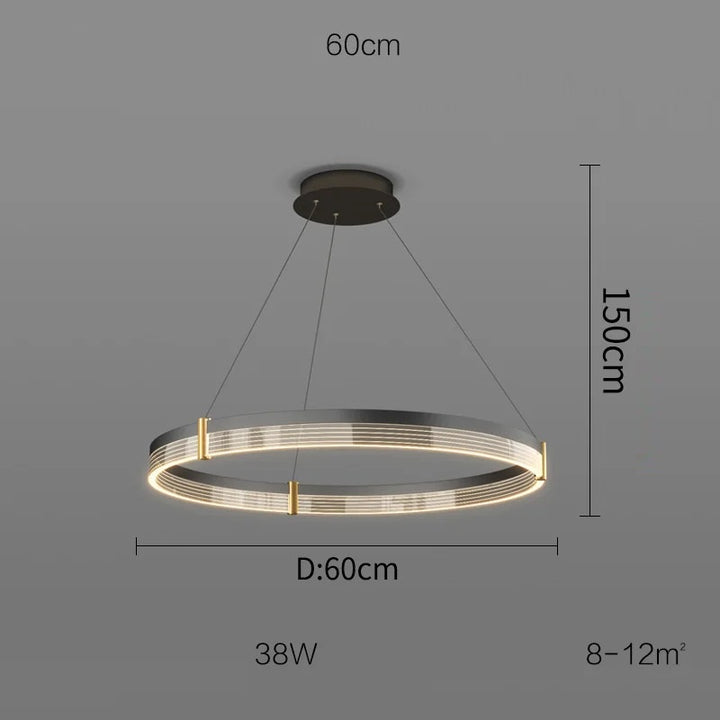Syravon™ | Moderner runder LED-Kronleuchter