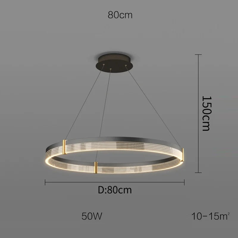 Syravon™ | Moderner runder LED-Kronleuchter