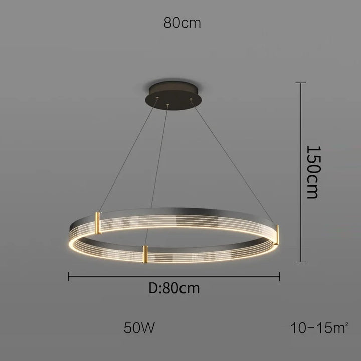 Syravon™ | Moderner runder LED-Kronleuchter