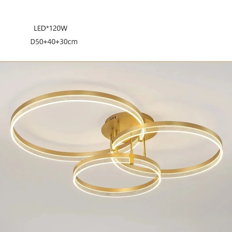 Dico™ | Acryl-Ring-LED-Kronleuchter