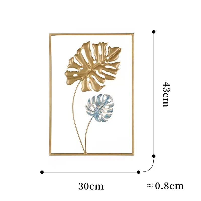Leaf™ | Metallblatt-Wandleisten