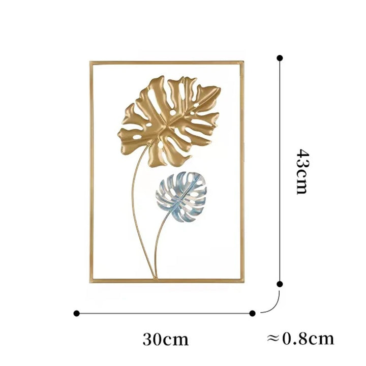 Leaf™ | Metallblatt-Wandleisten