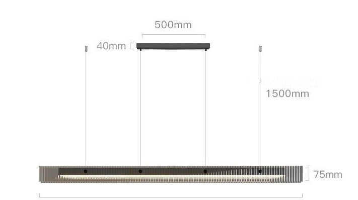 Sofia™ | Lineare Pendelleuchte