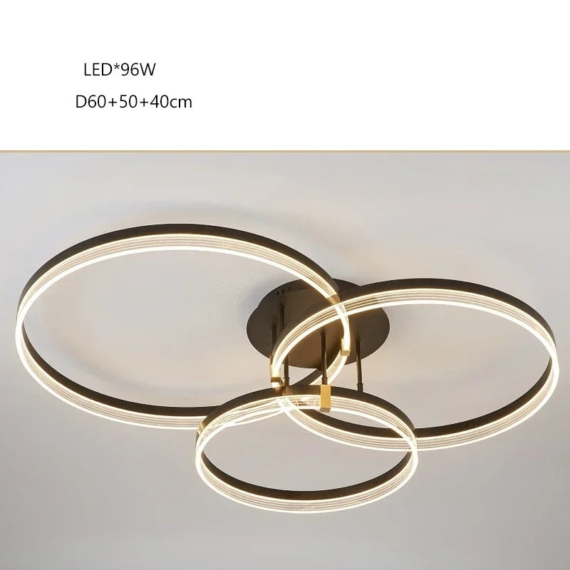 Dico™ | Acryl-Ring-LED-Kronleuchter