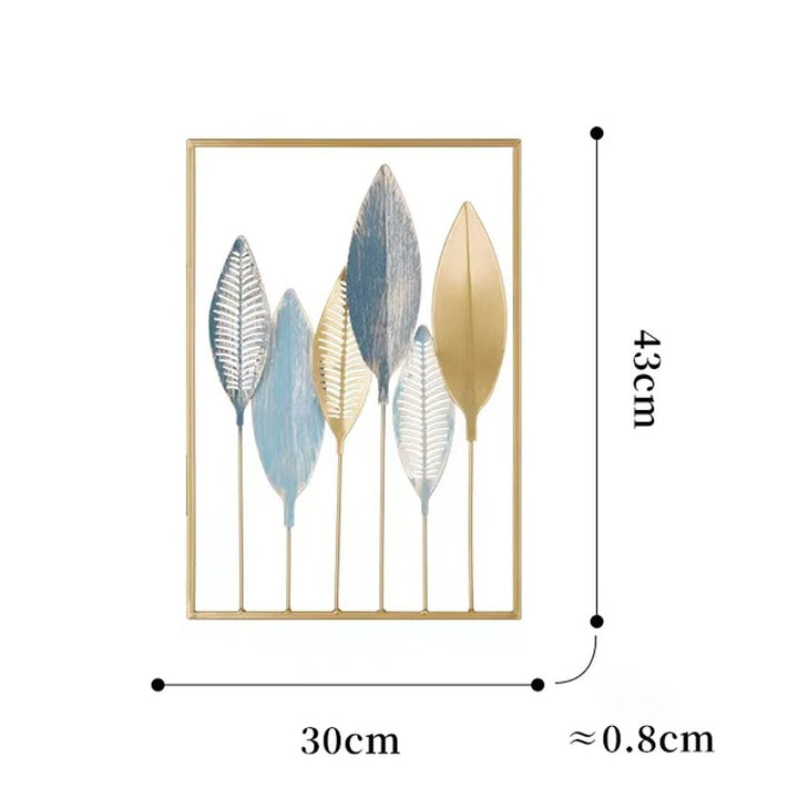 Leaf™ | Metallblatt-Wandleisten
