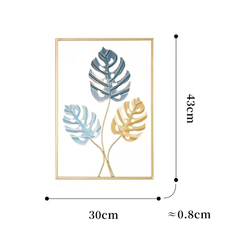Leaf™ | Metallblatt-Wandleisten