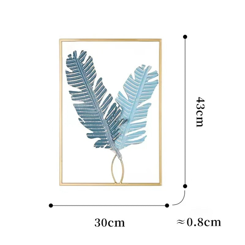 Leaf™ | Metallblatt-Wandleisten