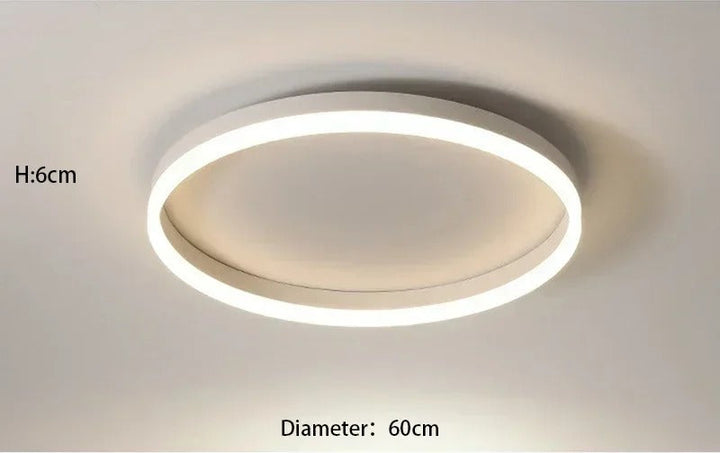 Cresto™ | Schlanke und moderne Beleuchtung runde led Deckenleuchte