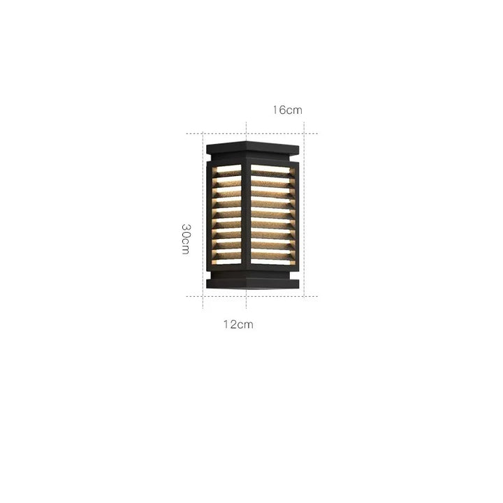 Inda™ | Moderne LED-Wandleuchte für den Außenbereich