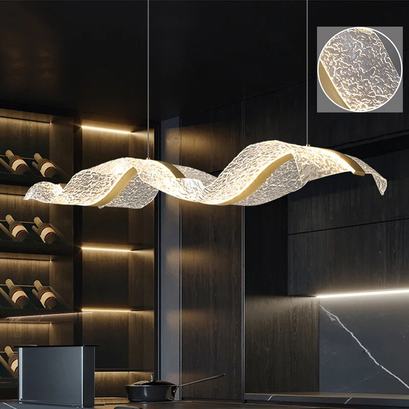 Hannah™ | LED-Pendelleuchte „Floating Ribbon”