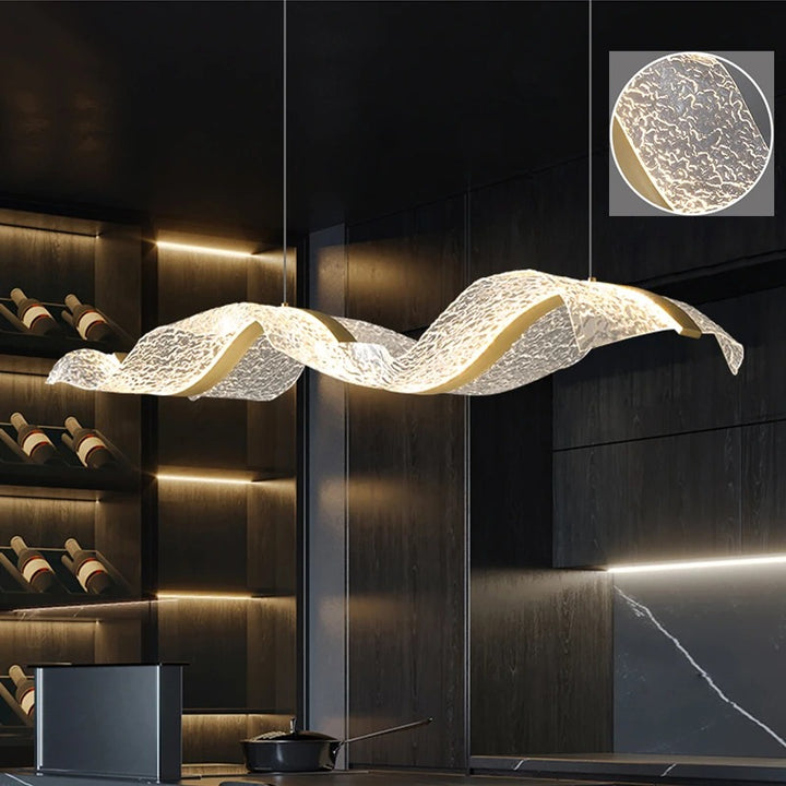 Hannah™ | LED-Pendelleuchte „Floating Ribbon”