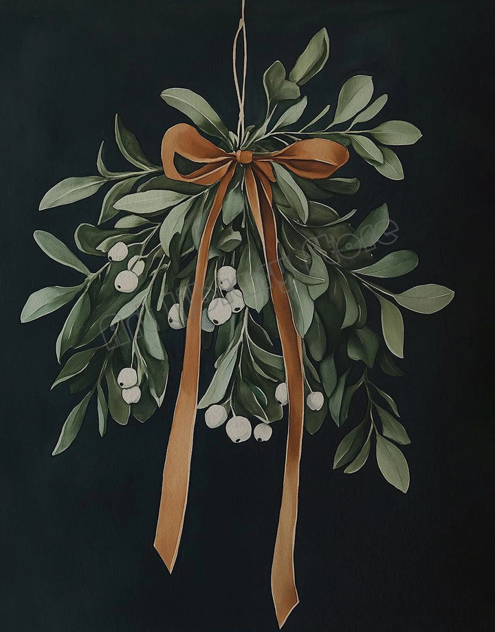 Klaus™ | Antike Weihnachtsmann-Leinwandkunst