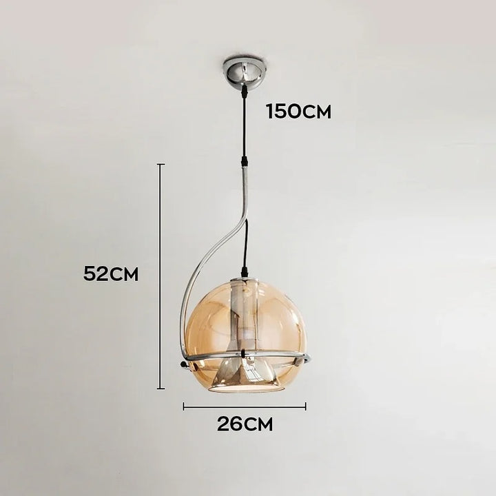Senta™ | Retro-Glas-Hängelampe