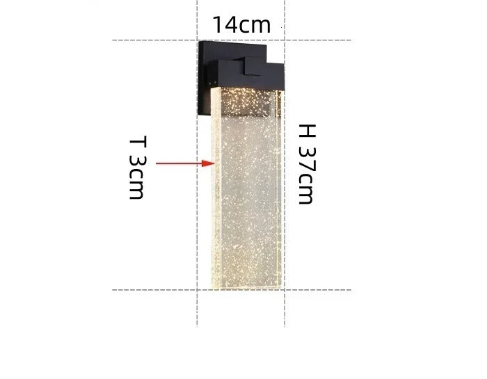 Sento™ | Glasblasen-Wandleuchte