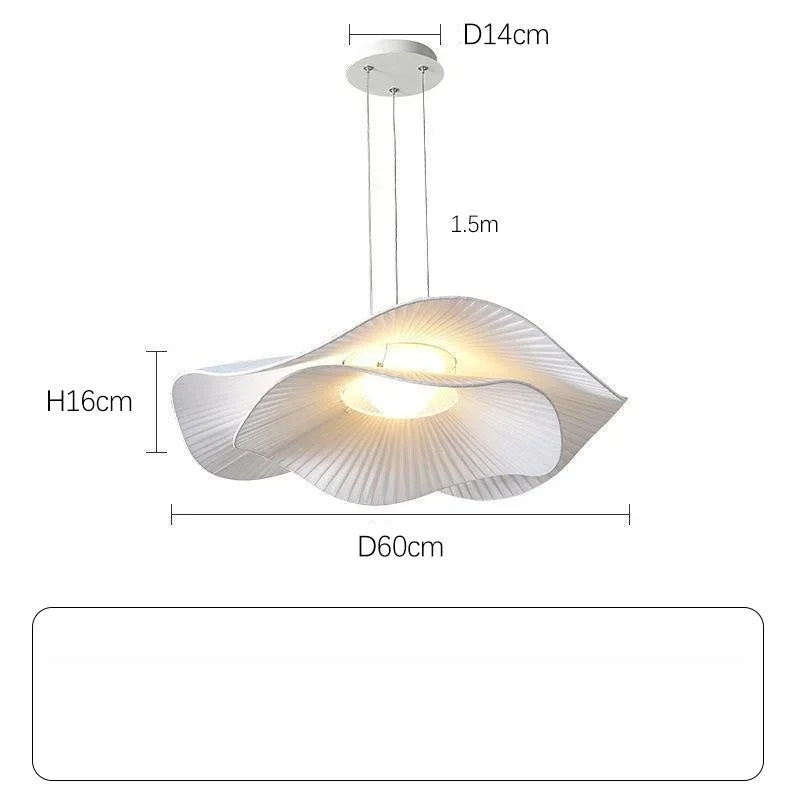 Elsa™ | Nordischer minimalistischer LED-Kronleuchter aus Stoff