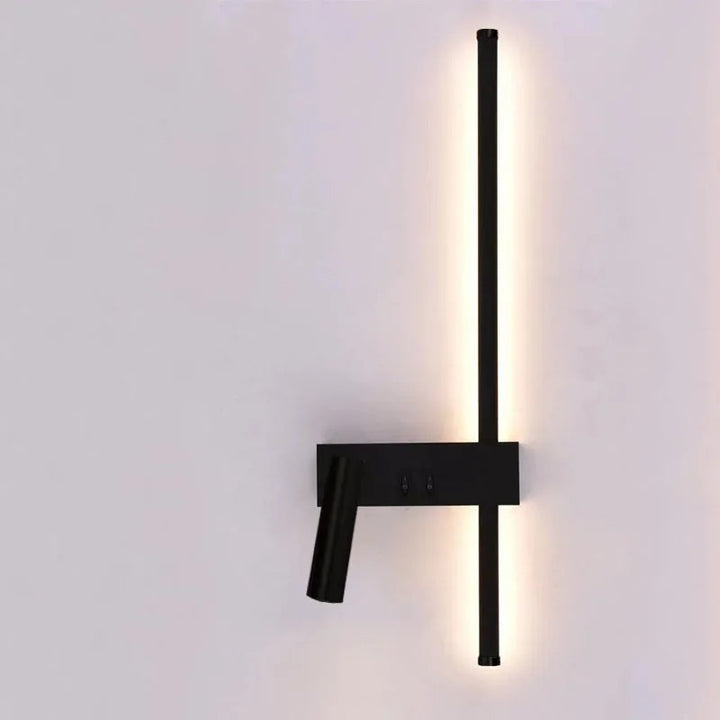 Taro™ | Schwarz-Goldene Wandleuchte