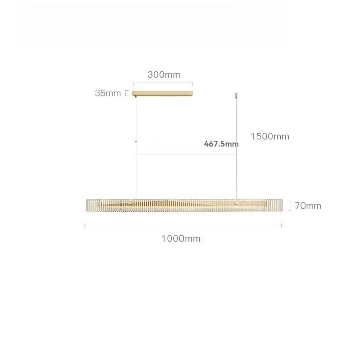 Sofia™ | Lineare Pendelleuchte