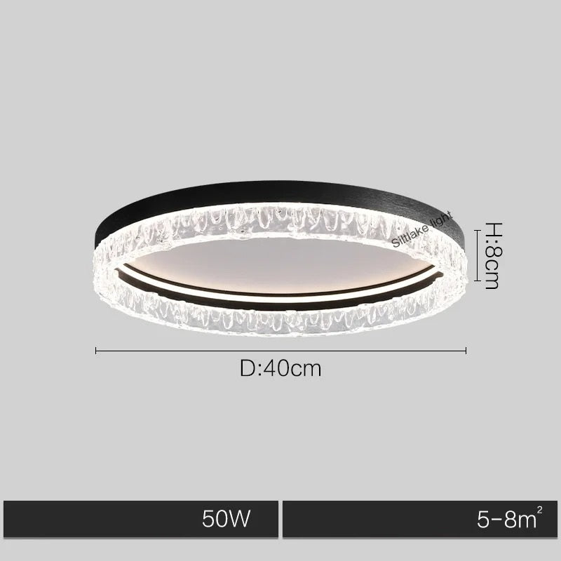 Novera™ | Moderne Kristall-Deckenleuchte