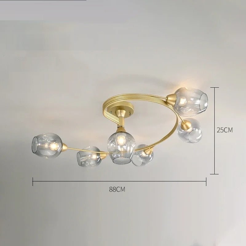 Rima ™ | Moderne Glaskugel-Leuchte