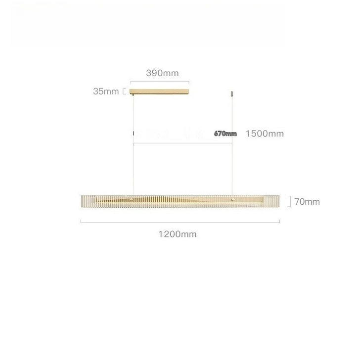 Sofia™ | Lineare Pendelleuchte