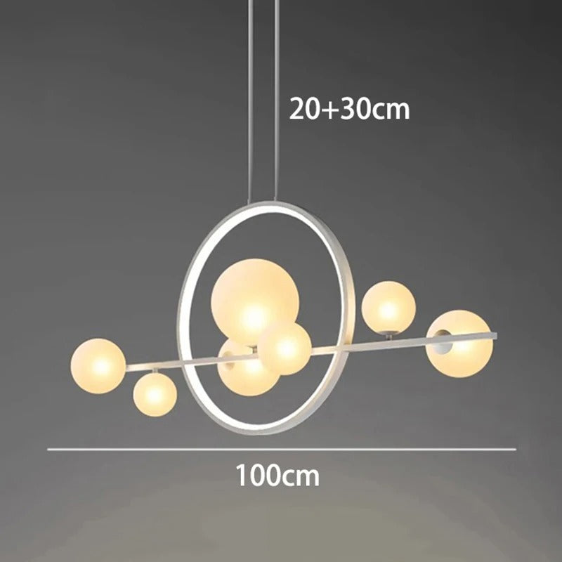 Potr™ | Moderne lineare Kugel-Hängeleuchte
