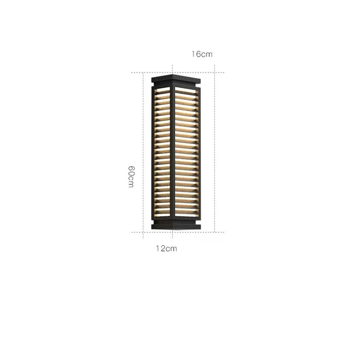 Inda™ | Moderne LED-Wandleuchte für den Außenbereich