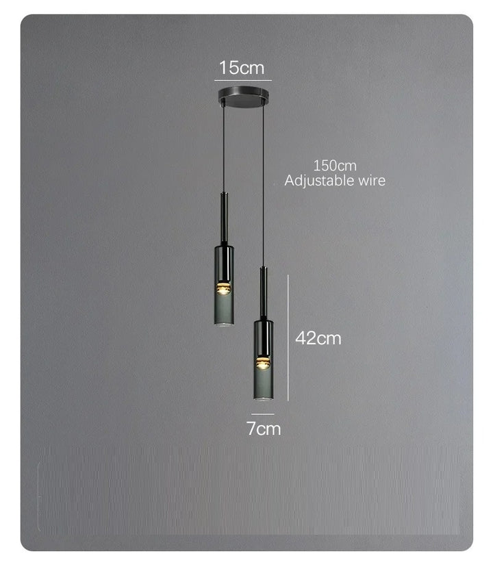Corvina™ | Nordic Glass LED Pendelleuchte