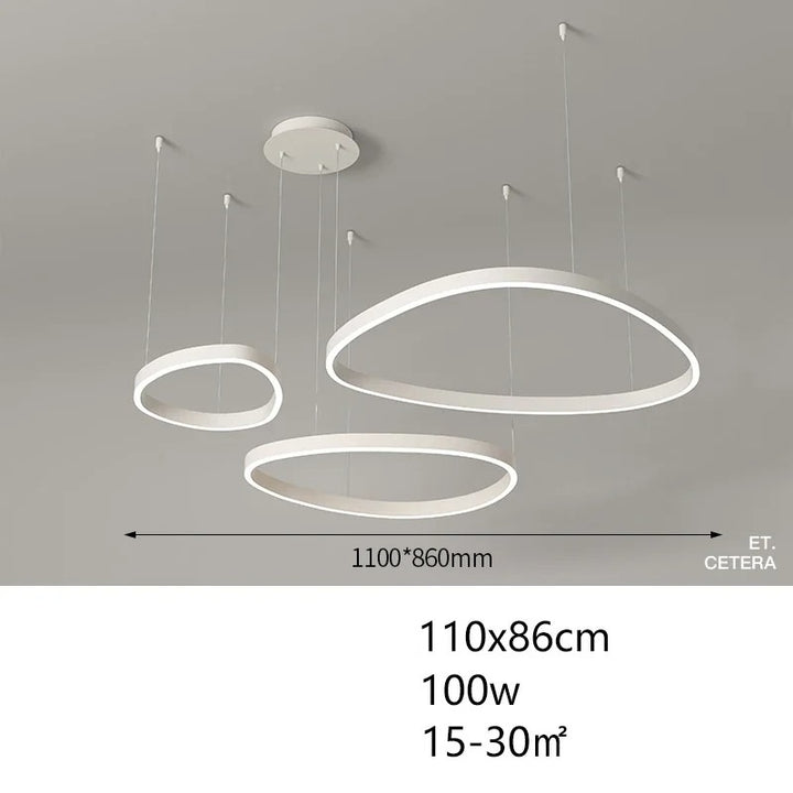 Lotta™ | Moderner LED-Kronleuchter in Ringform