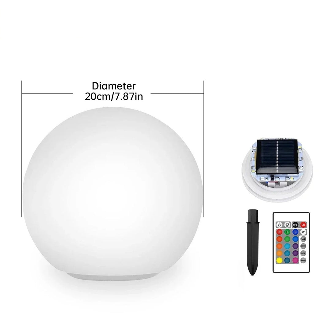 Glow™ | Kugelförmige Solar LED-Gartenleuchte