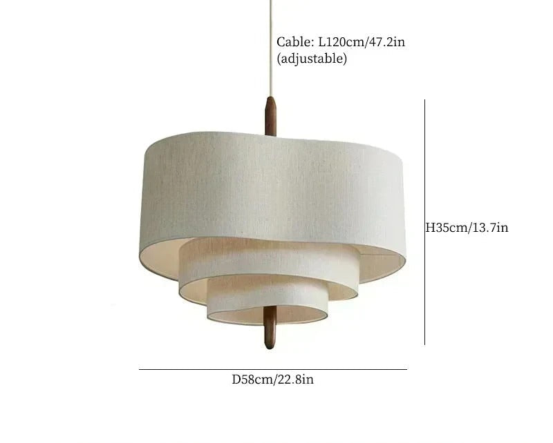 Belora™ | Elegante Wabi-Sabi-Hängeleuchte