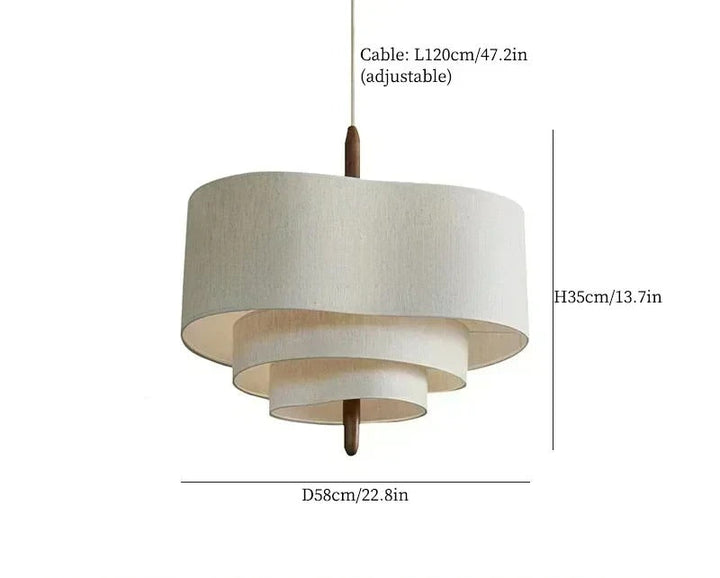 Belora™ | Elegante Wabi-Sabi-Hängeleuchte