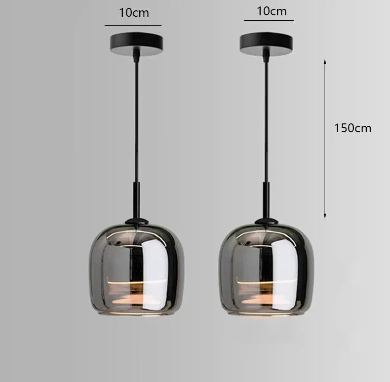 Calista™ | Elegante LED Glas Pendelleuchte