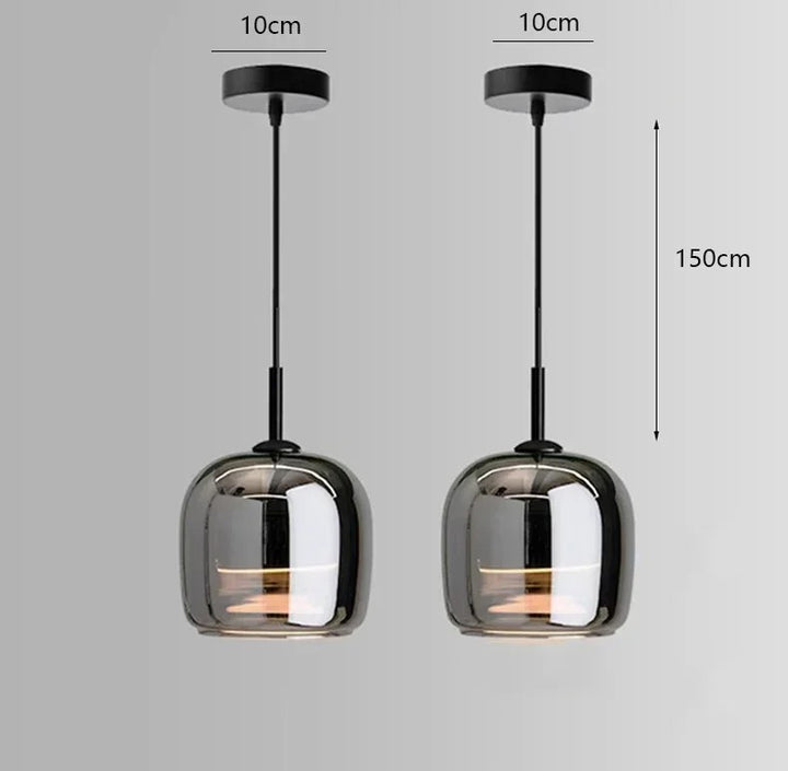 Calista™ | Elegante LED Glas Pendelleuchte