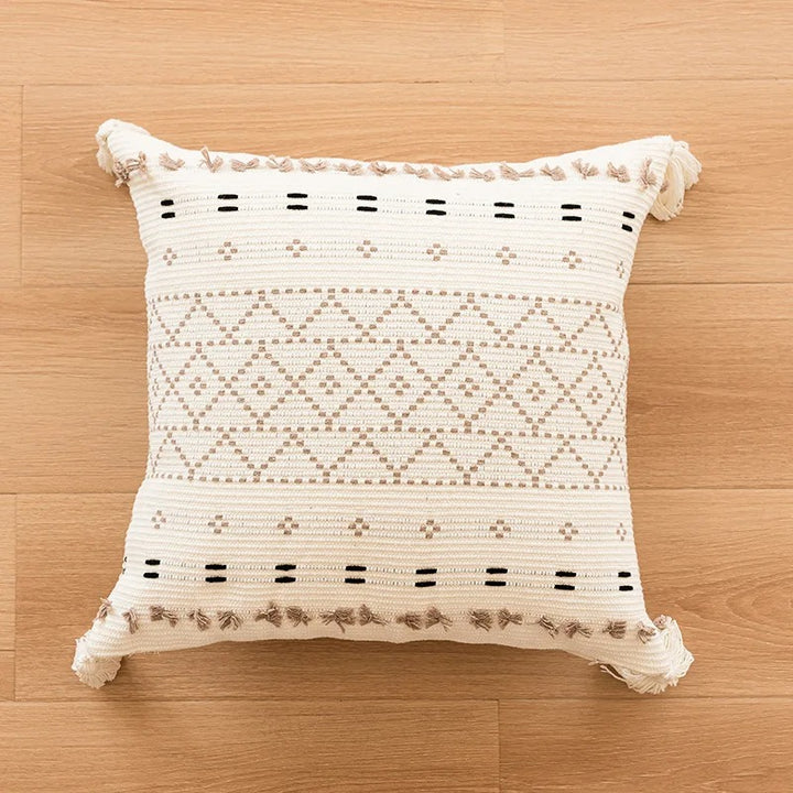 Fes™ | Boho-Kissenbezug mit Tufting