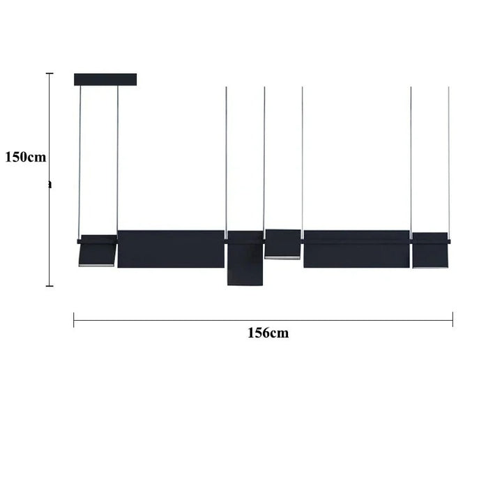Faro™ | Moderner Drehbarer LED-Kronleuchter
