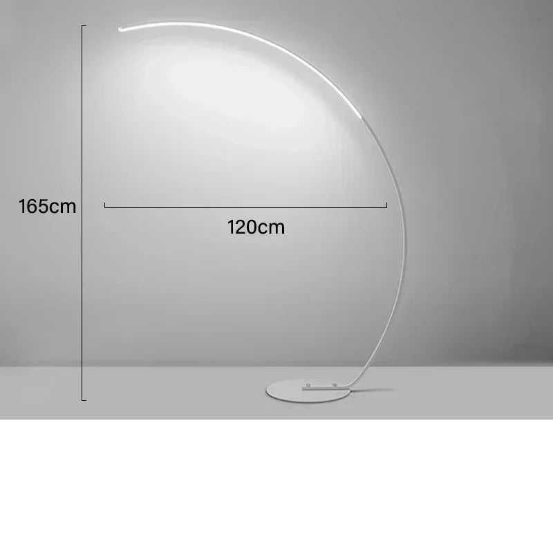 Stellar™ | Minimalistische Bogen-Stehleuchte