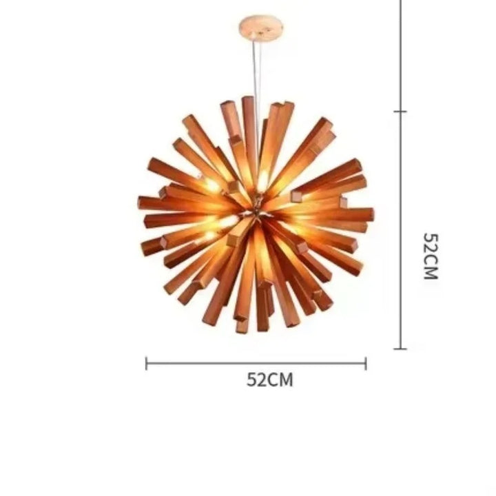 Wyra™ | Pendelleuchte aus Naturholz