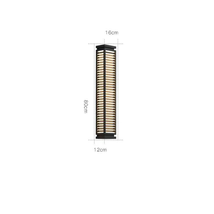 Inda™ | Moderne LED-Wandleuchte für den Außenbereich