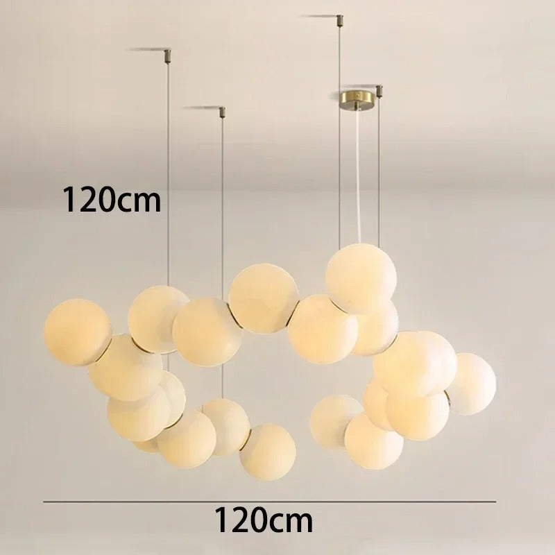 Maysa™ | Nordischer Acryl-Kugel-Kronleuchter
