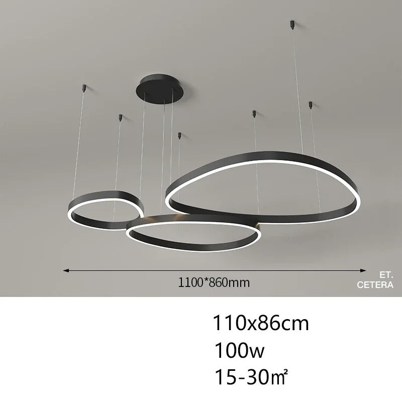 Lotta™ | Moderner LED-Kronleuchter in Ringform