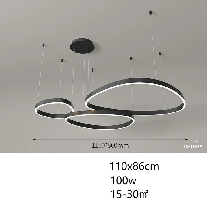 Lotta™ | Moderner LED-Kronleuchter in Ringform