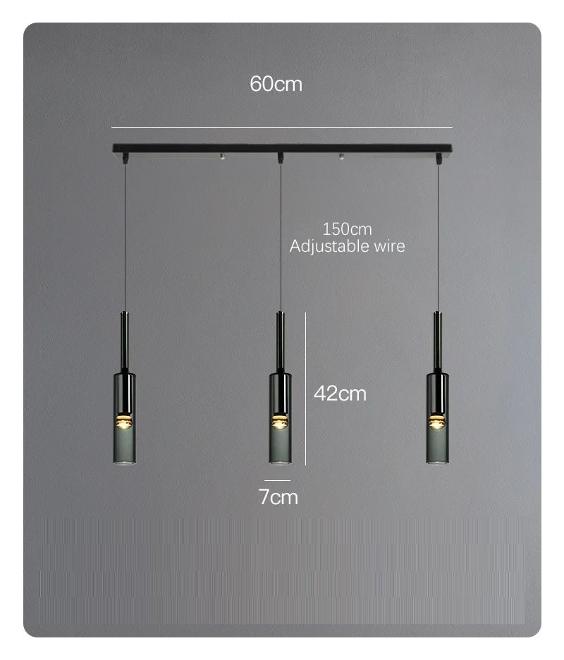 Corvina™ | Nordic Glass LED Pendelleuchte