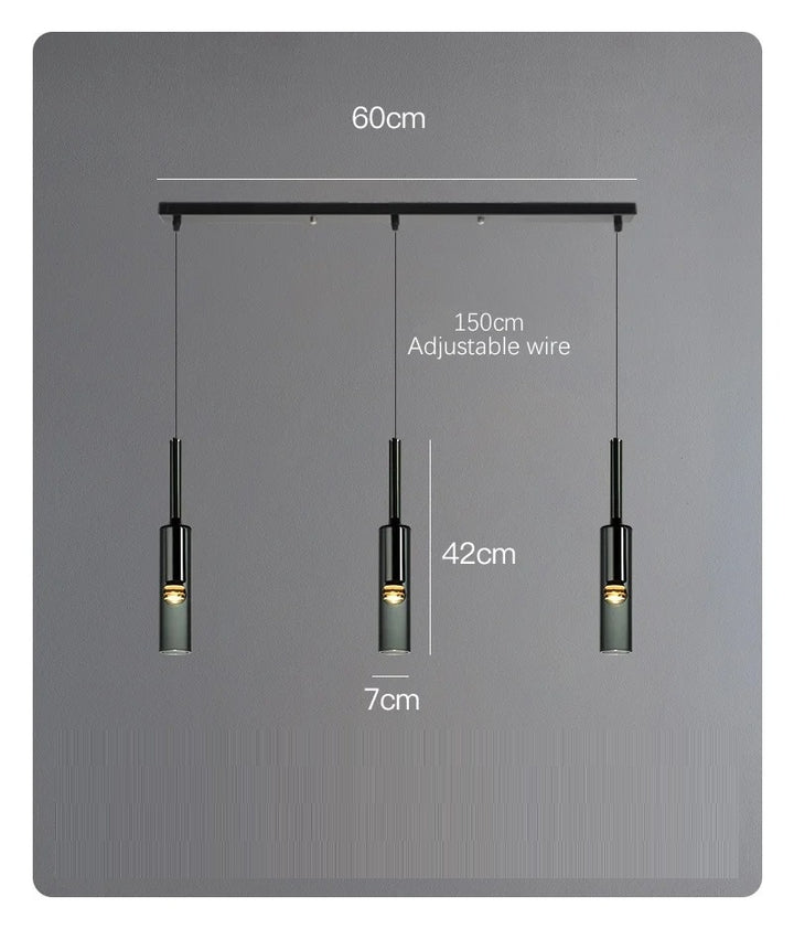 Corvina™ | Nordic Glass LED Pendelleuchte