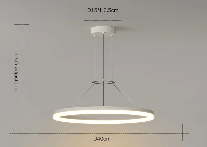 Elvaron™ |  Moderne geometrische LED-Pendelleuchte