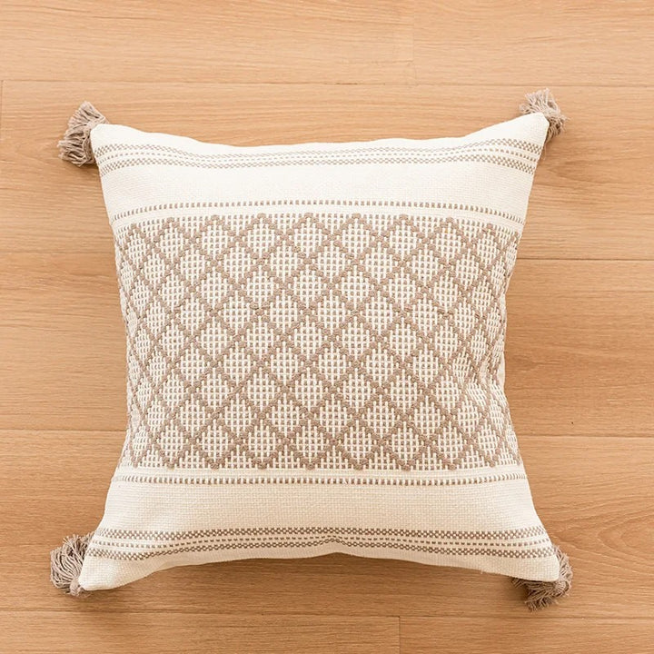 Fes™ | Boho-Kissenbezug mit Tufting