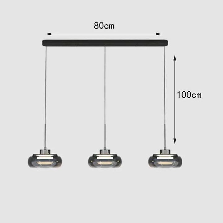 Hesperis™ | Moderne Glas-Pendelleuchte