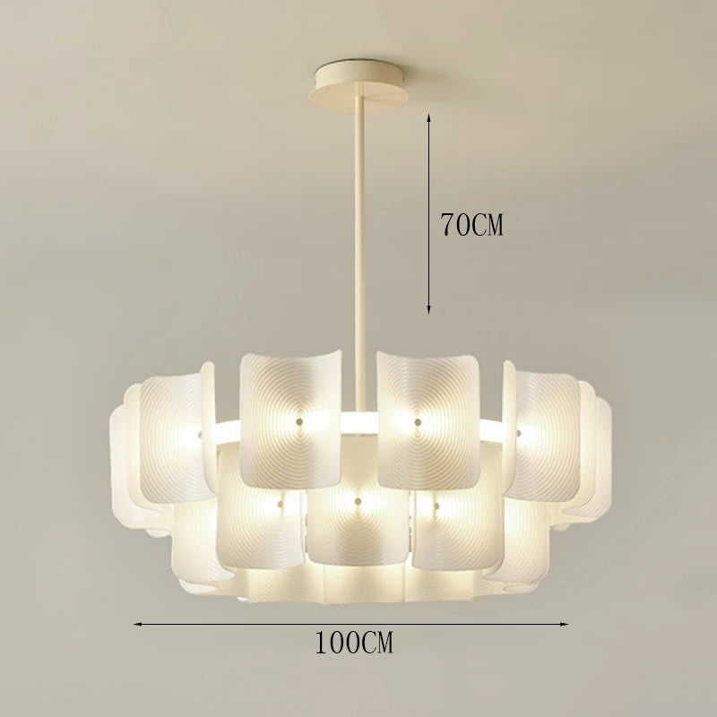 Paula™ | Minimalistischer LED-Fingerabdruck-Kronleuchter