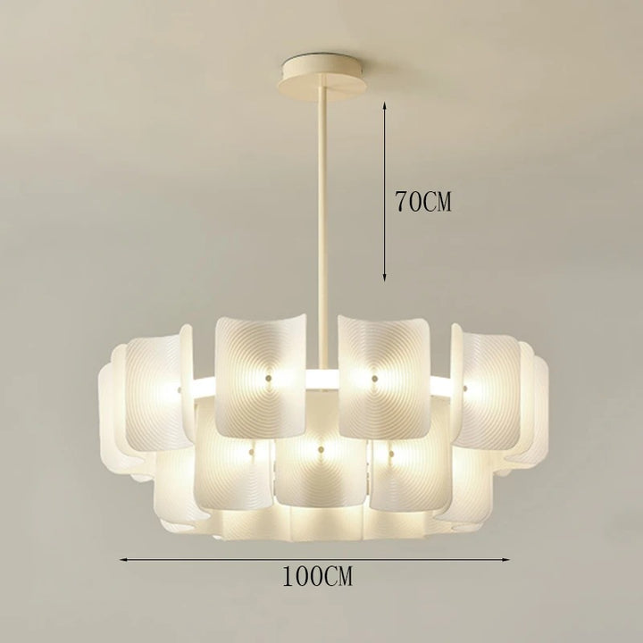 Paula™ | Minimalistischer LED-Fingerabdruck-Kronleuchter