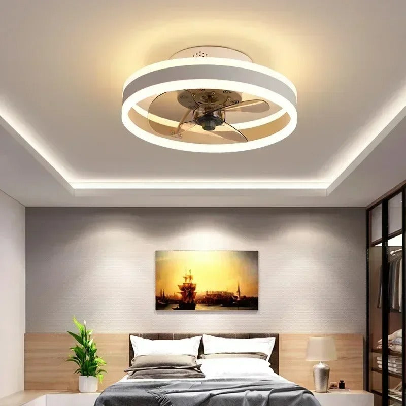 Liva™ | Smart Round Ceiling Fan Light